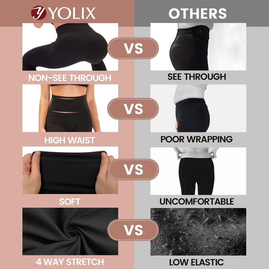 7 Pack Leggings for Women.