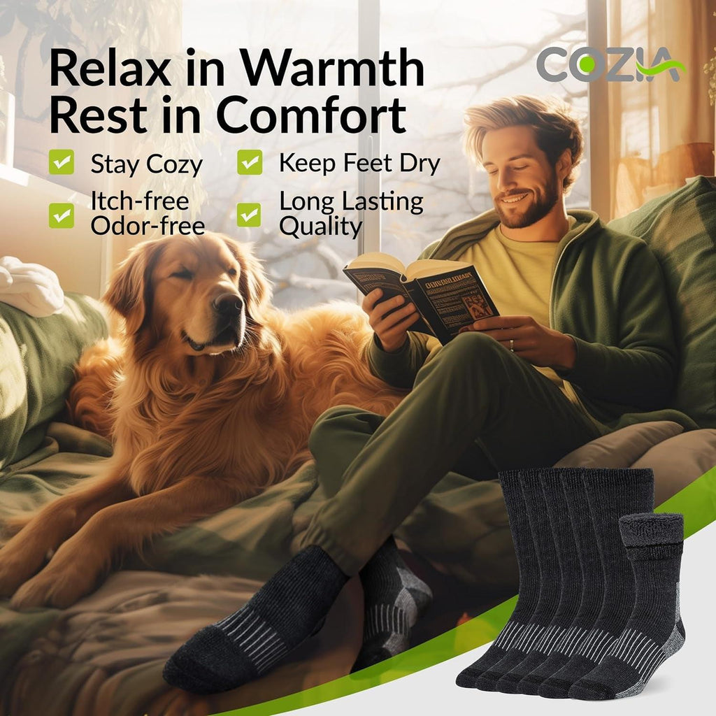 Casual Warm Winter Cozy Thermal Socks.