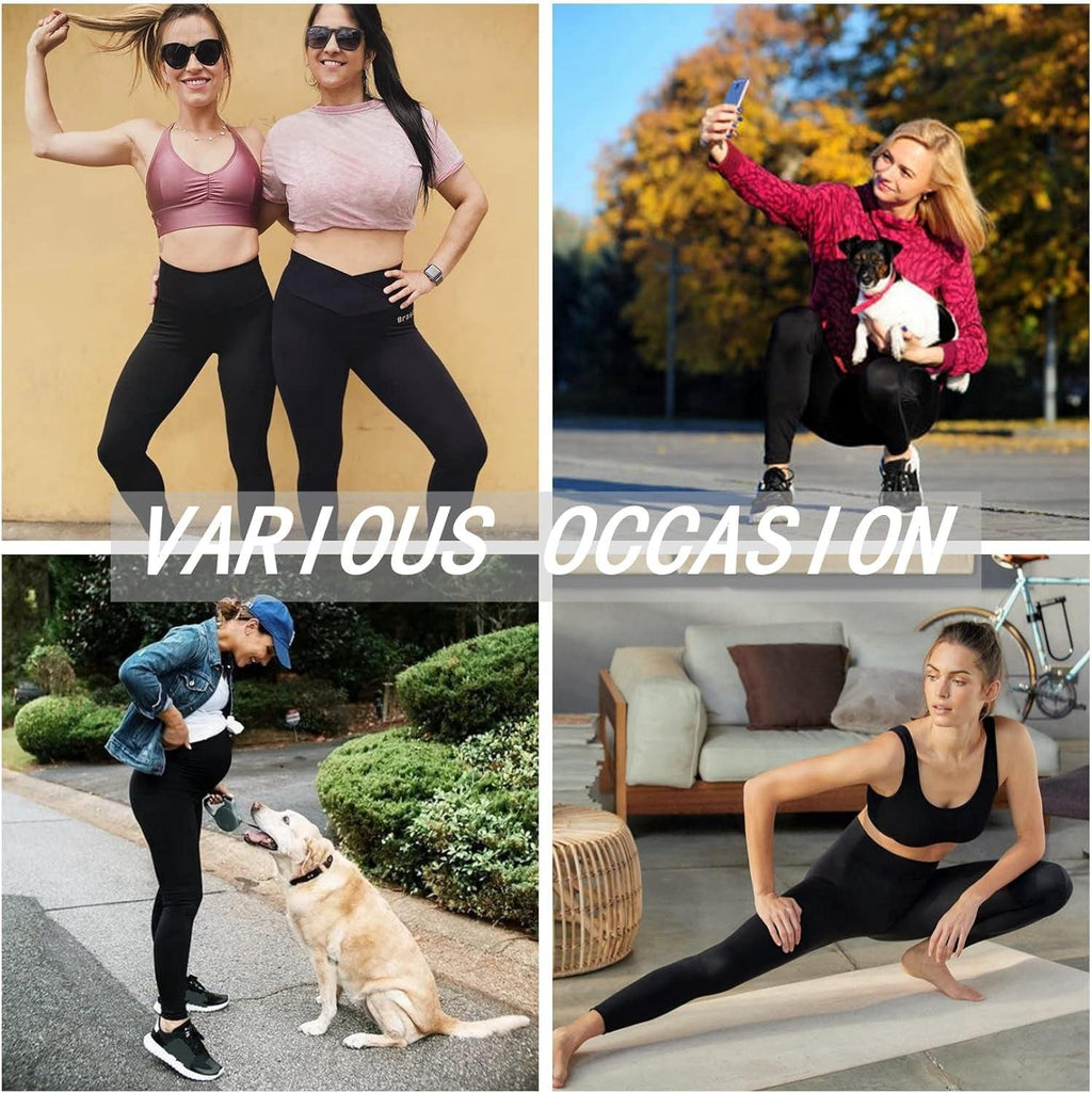 7 Pack Leggings for Women.