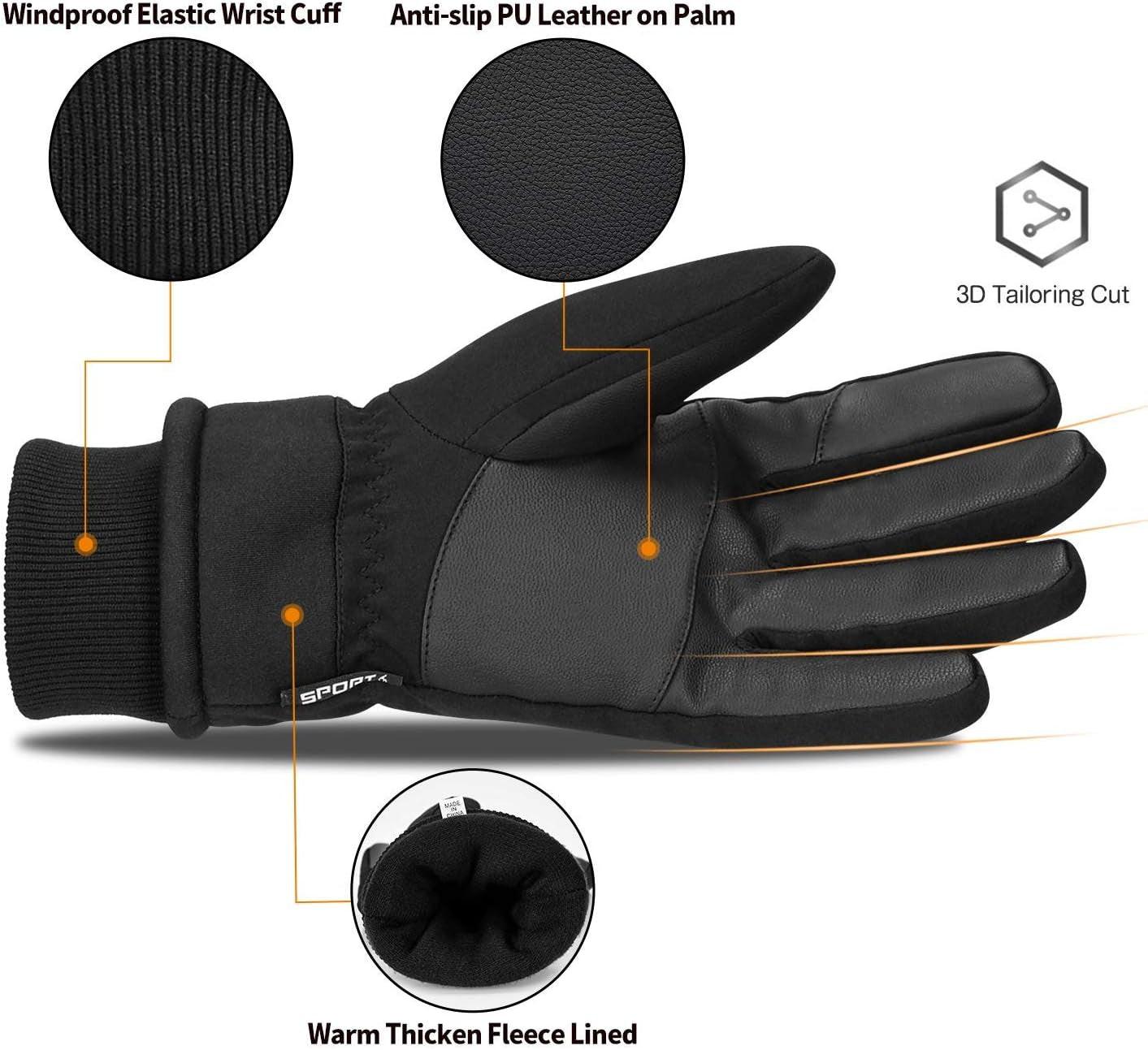 Warm Thermal Gloves for Cold Weather.