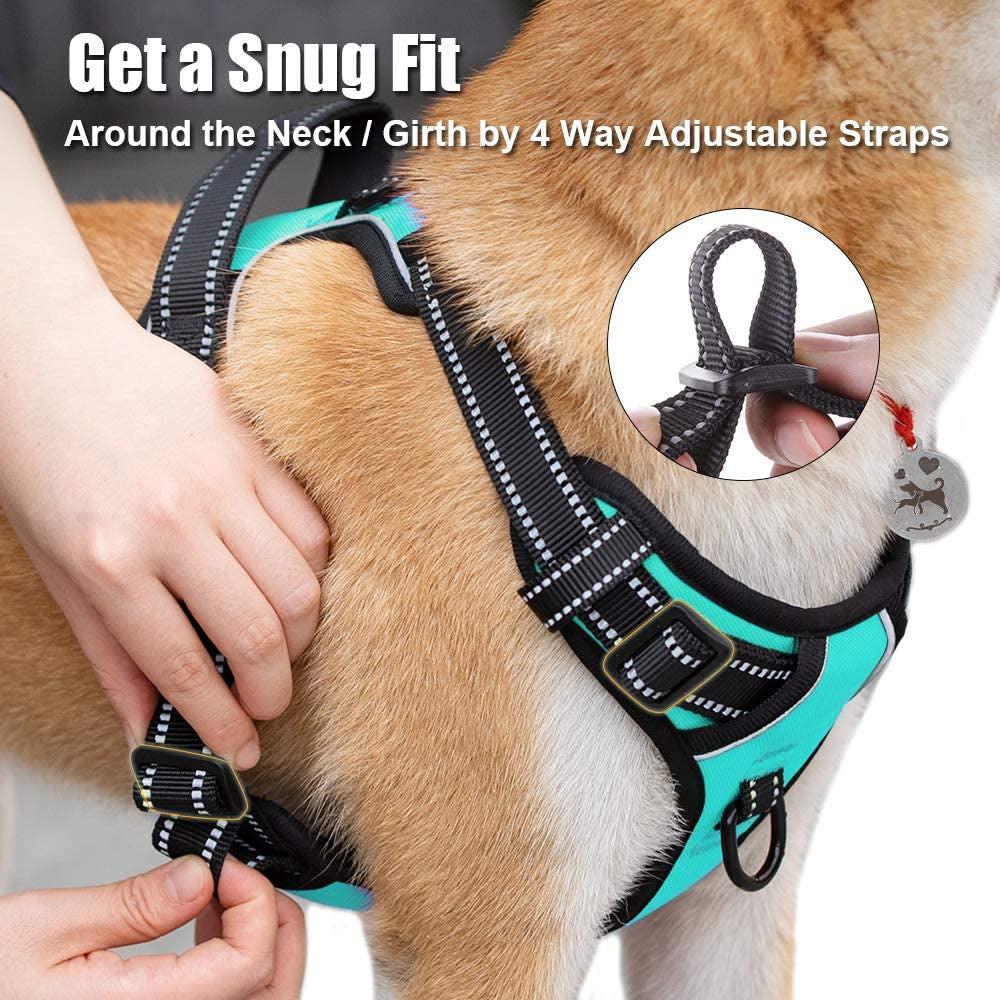 Reflective No-Pull Dog Harness.