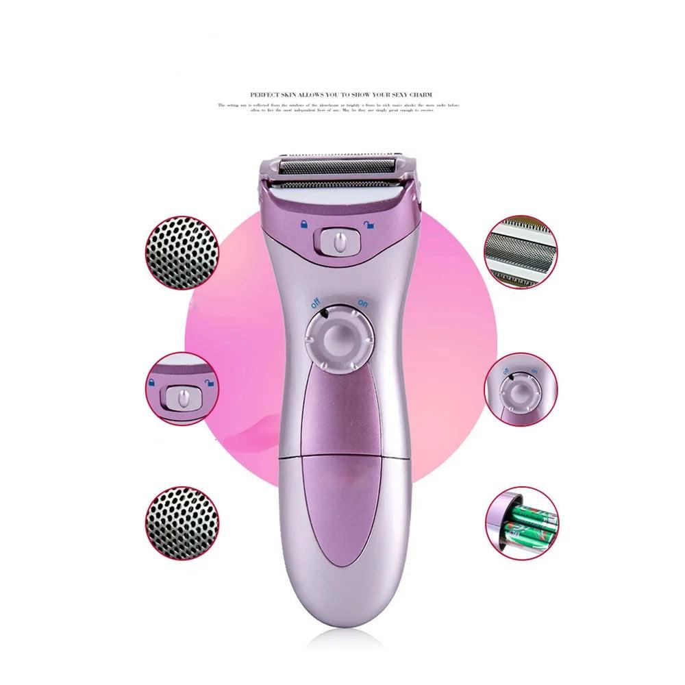 Electric Shaver for Women, Cordless Razor.