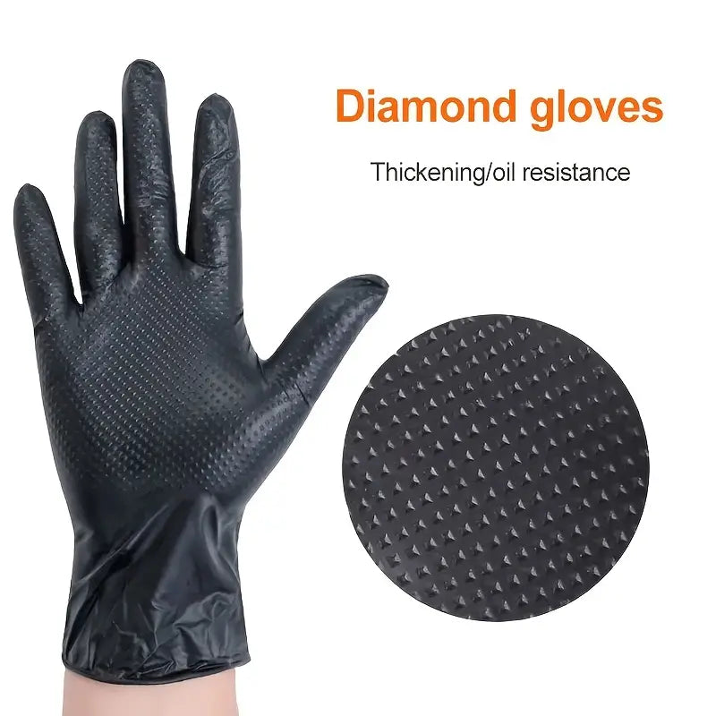 Black Diamond Nitrile Gloves.