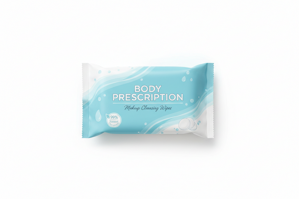 Body Prescription Makeup Cleansing Wipes - 50 Count (Pack of 2).