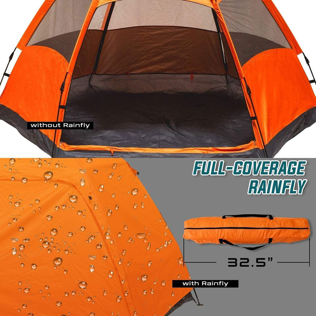 Camping Tent Easy Setup Waterproof Tent for Camping.