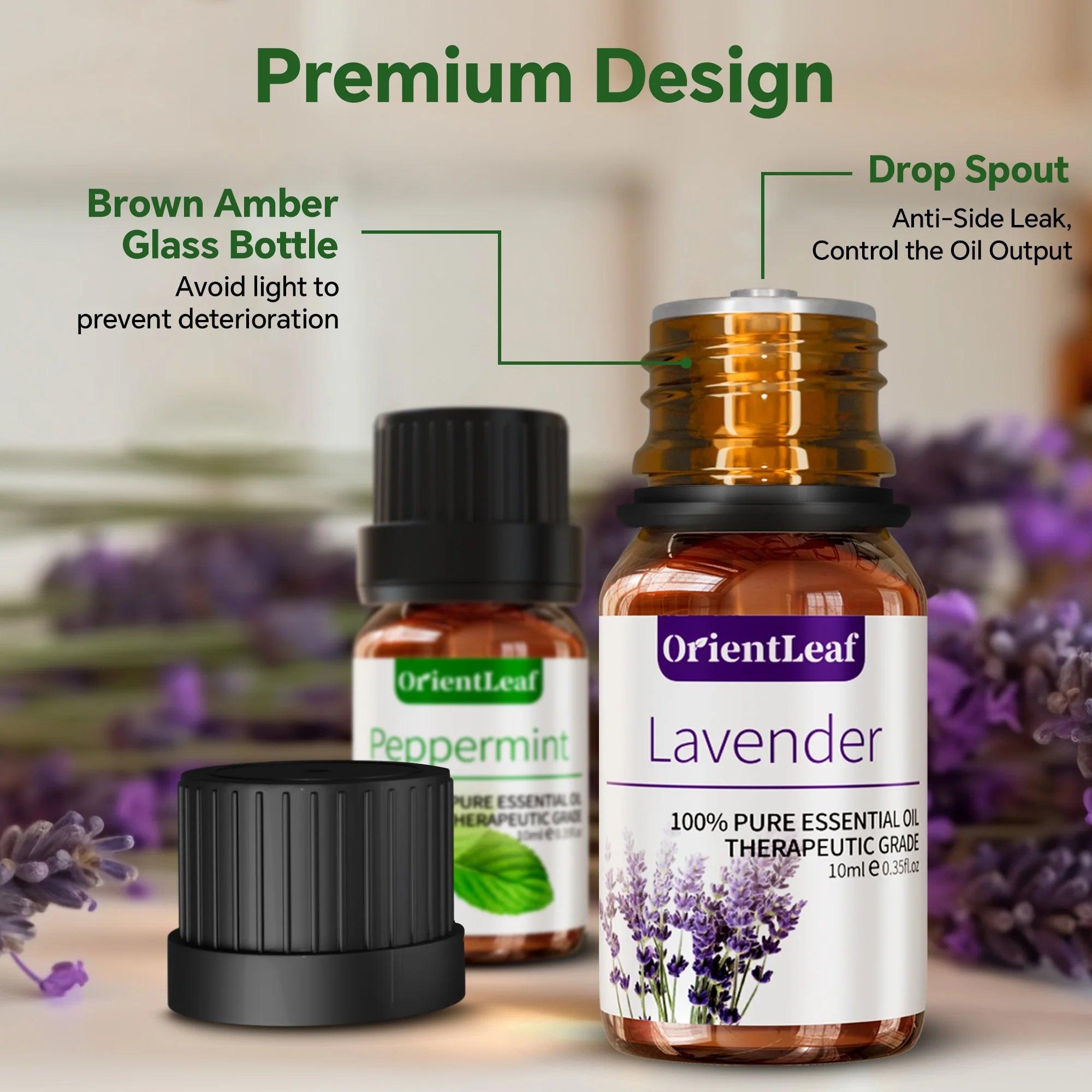 Essential Oils Sets, Essential Oil for Diffuser, Aromatherapy, Sleep, Massage & DIY.