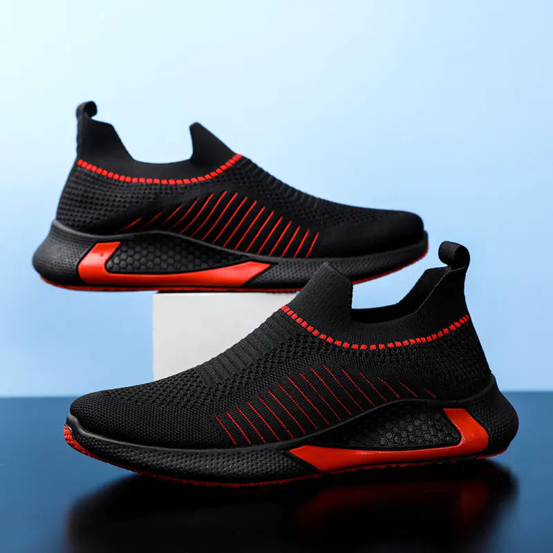 Breathable Casual Flying Woven Sports Shoes for All Seasons.